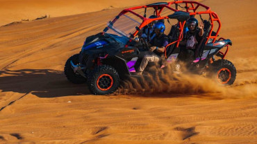 Mleiha Landscapes Tour in Dune Buggy